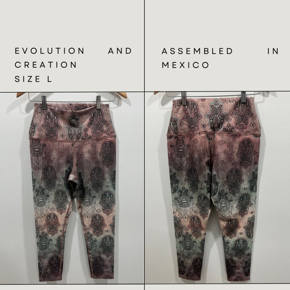 Patterned Leggings.